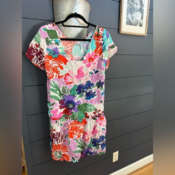 Jams World Hula Moon Hattie Floral Dress large - Picture 1 of 7